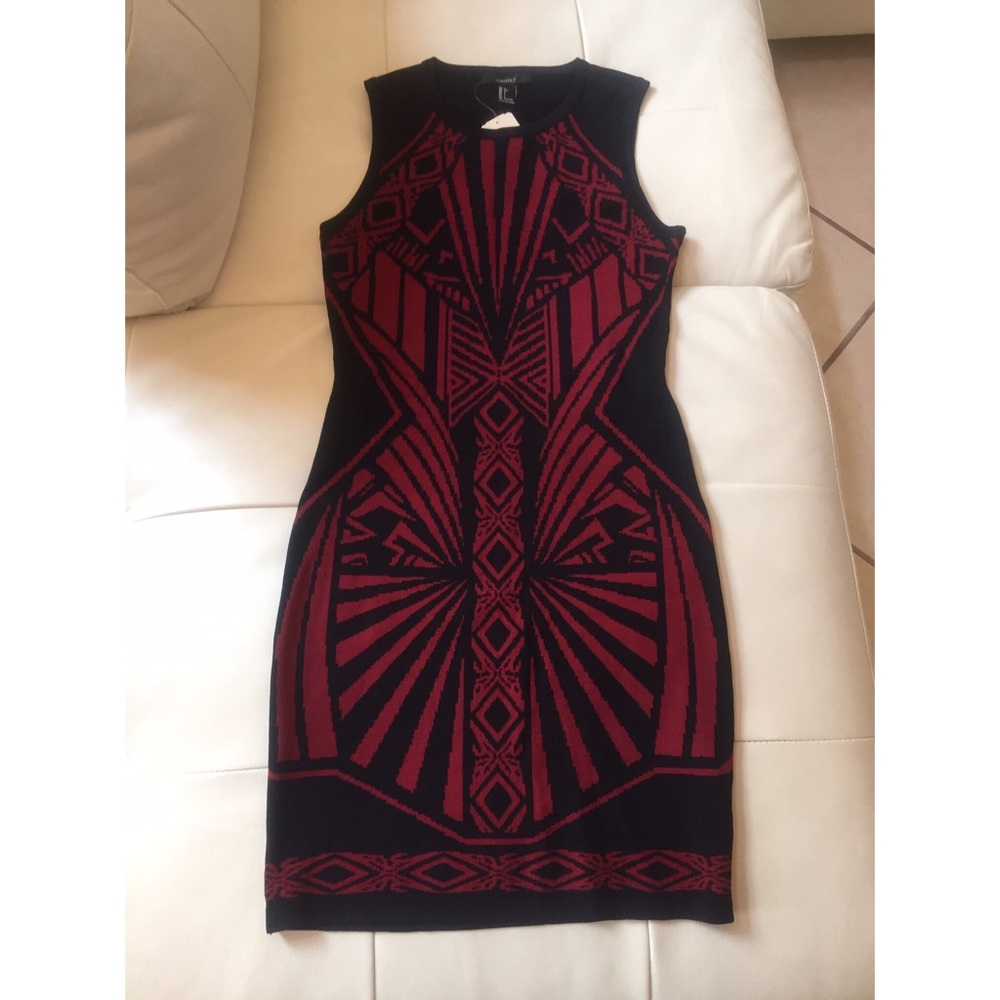 Forever 21 Tribal Bodycon Cutout Dress.
