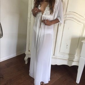 White gown