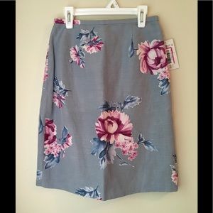 NWT Dana buchman pencil skirt vintage pattern