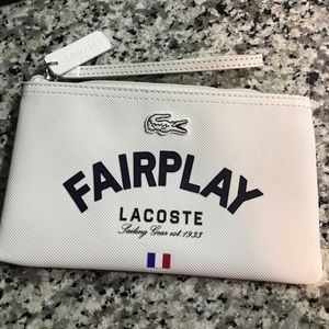 Lacoste wristlet
