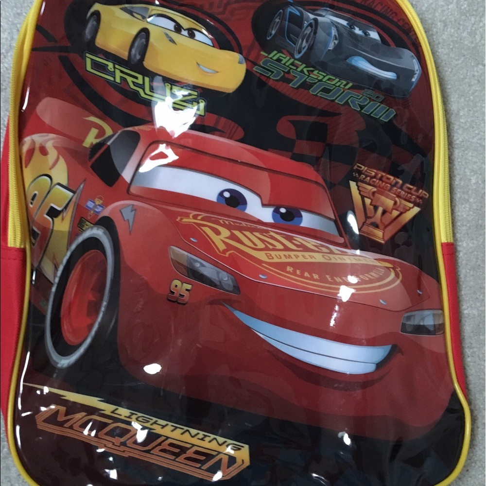 Lighting McQueen school bag
