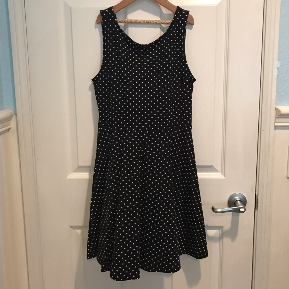 Forever21 poka dot dress