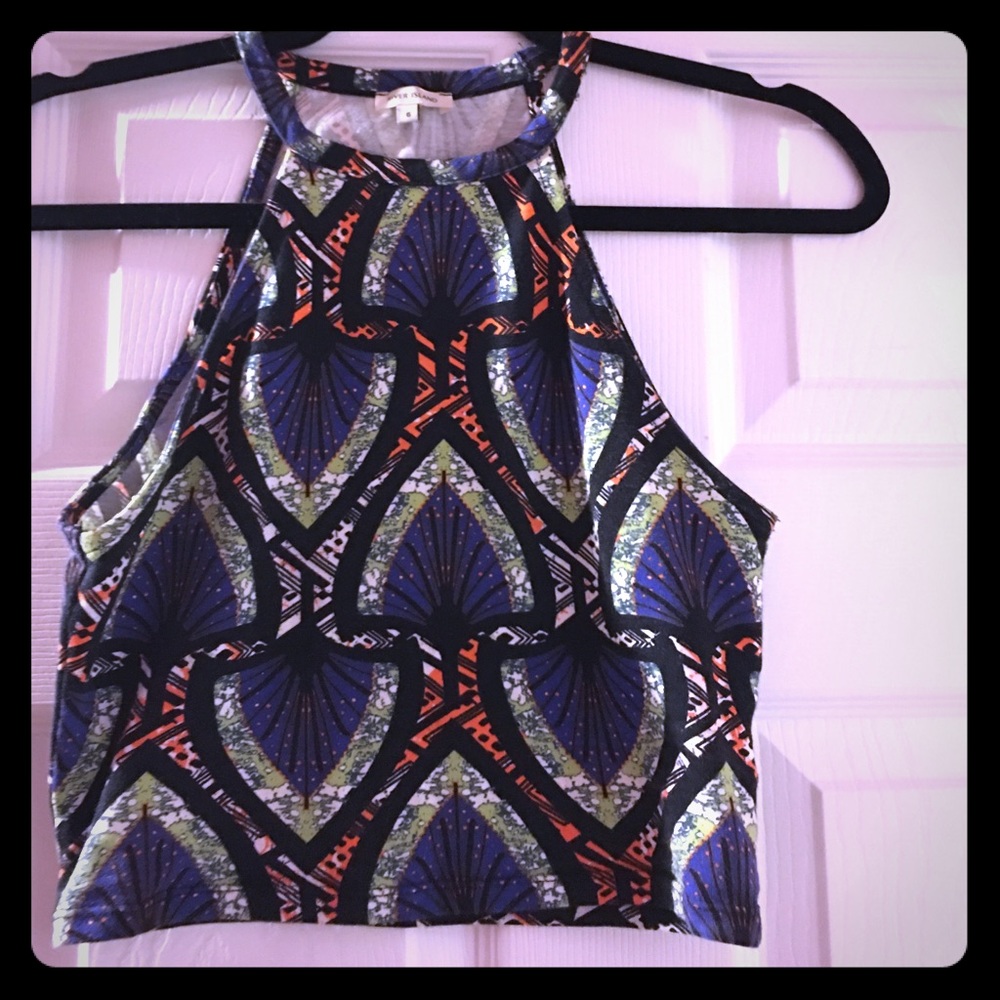 River Island crop top. Size 6