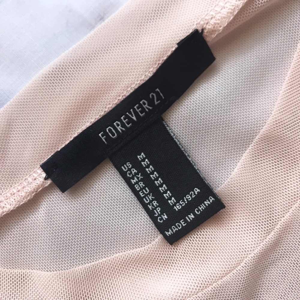 Mesh blush top - Picture 3 of 3