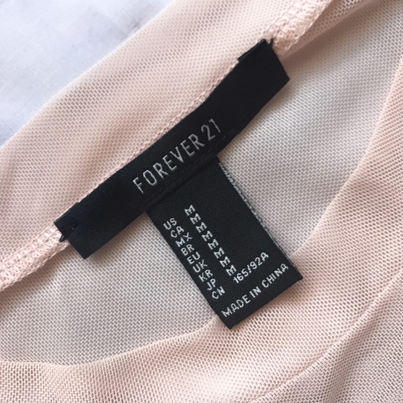 Mesh blush top - Picture 3 of 3