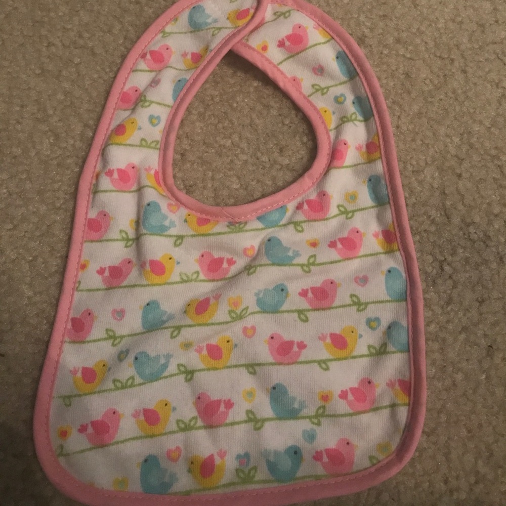Cute bird bib