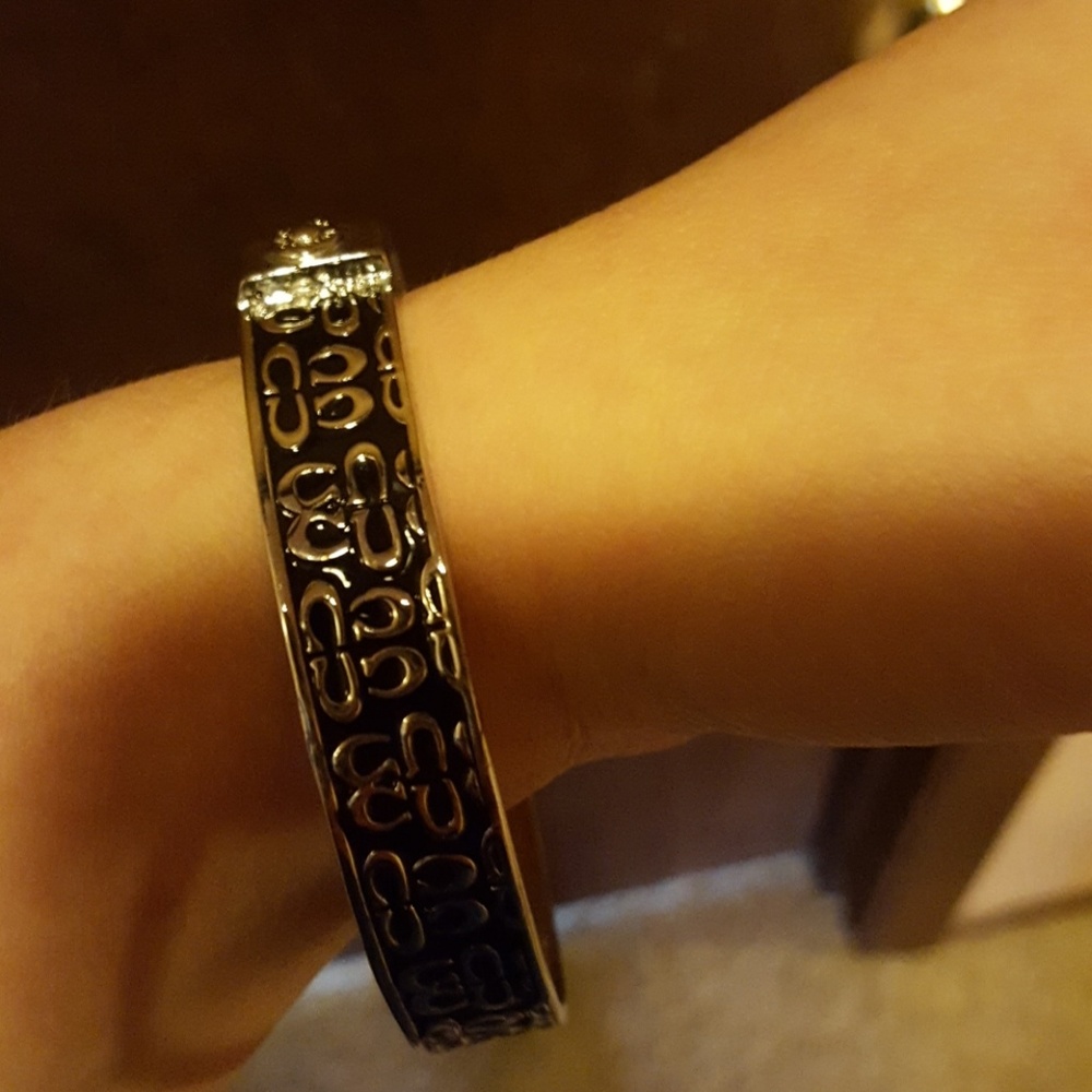 Coach signature bangle