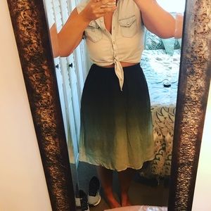 Old navy midi skirt