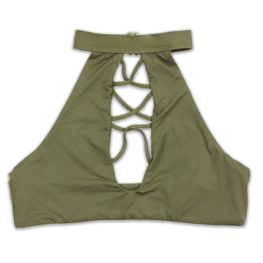 SALE Halter Bikini Top