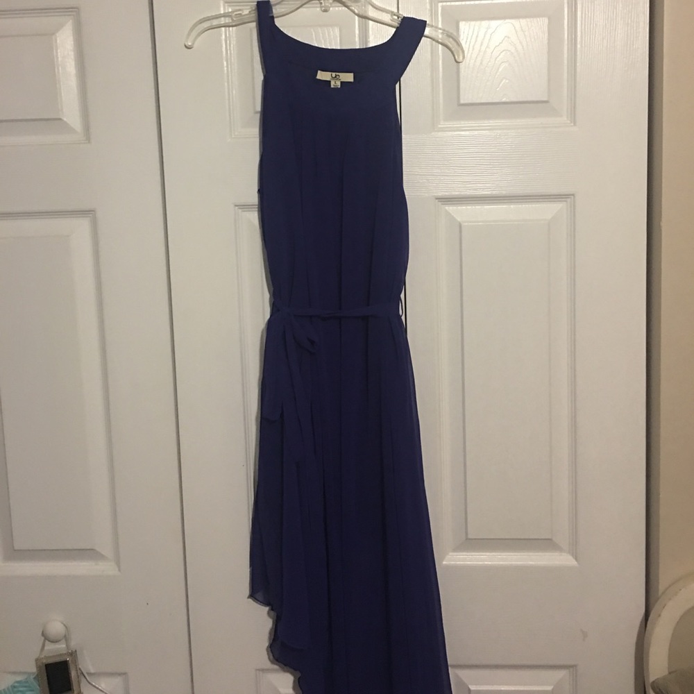 Dark purple dress
