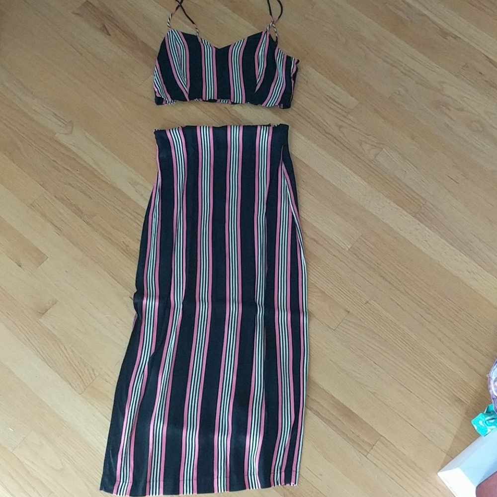 Two piece Reformation dress