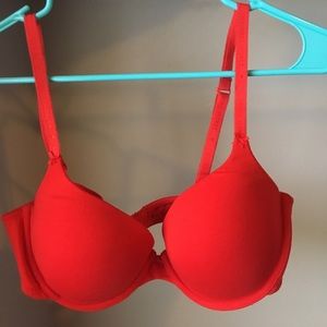 Red Hot Victoria's Secret Bra
