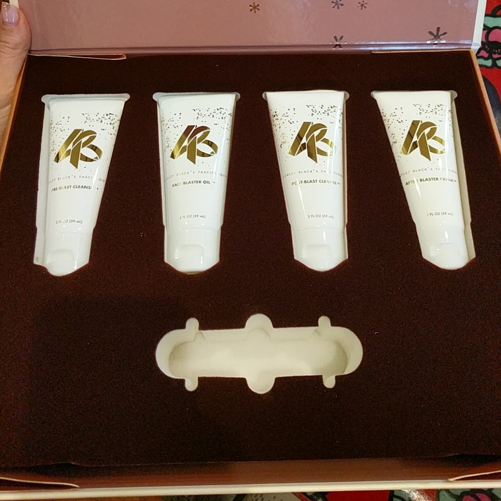 Unopened Ashley Black Face blaster oils and creams