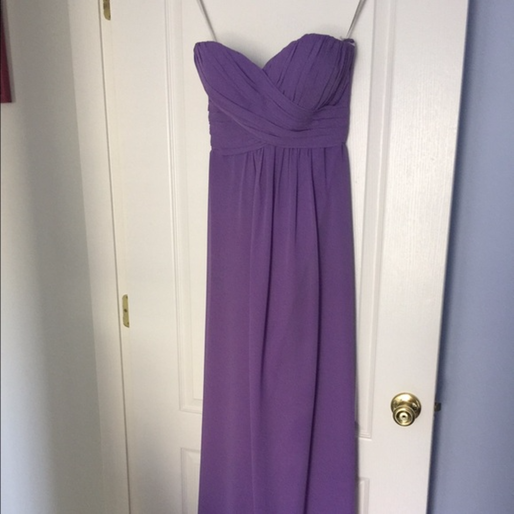 Bill Levkoff Lavender Bridesmaid Dress size 4