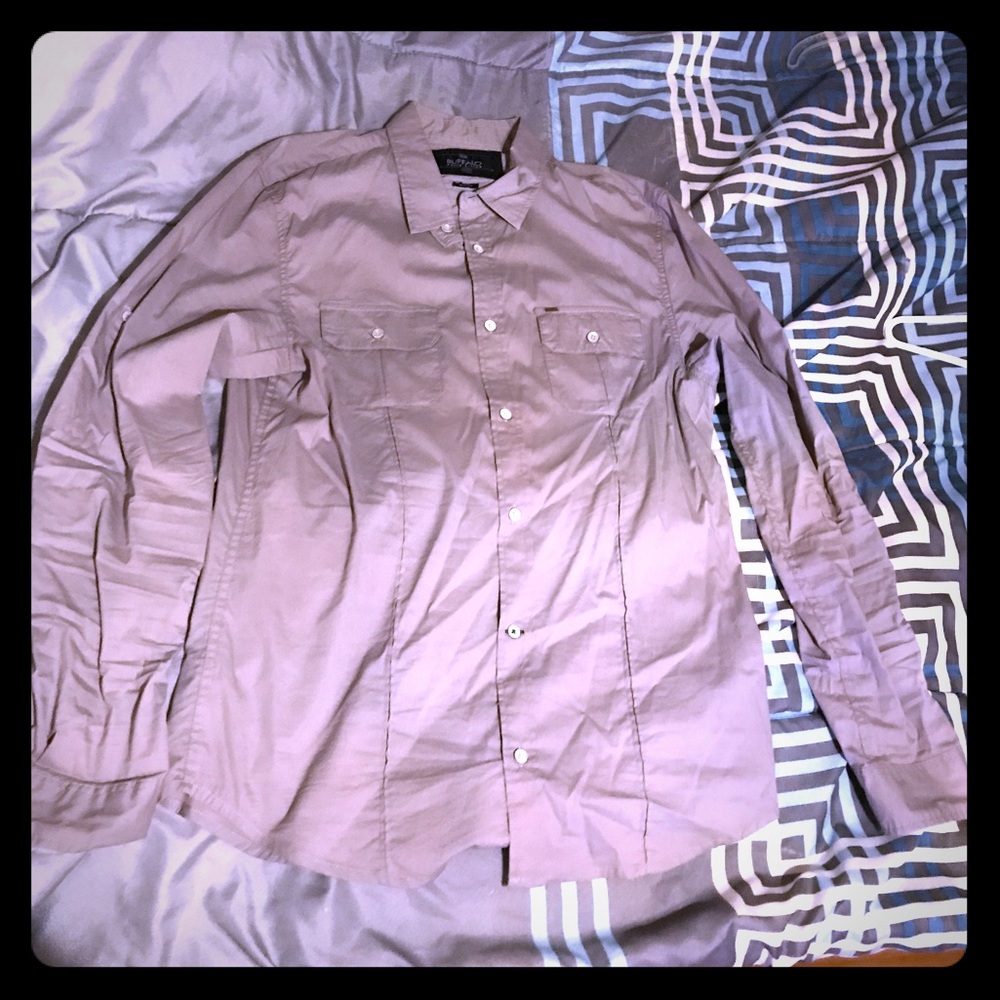 David Bitton Buffalo Button Down Shirt