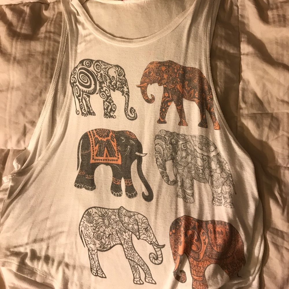 Elephant tank top