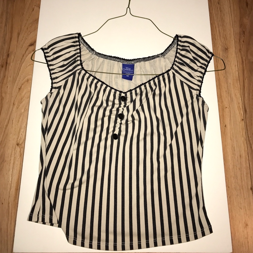 Hot Topic Cinderella Crop Top