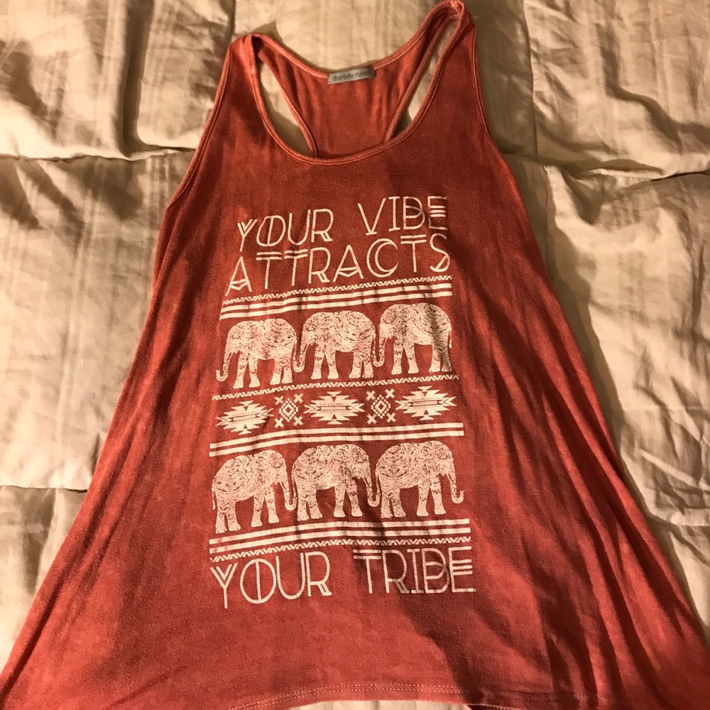 Pink tank top