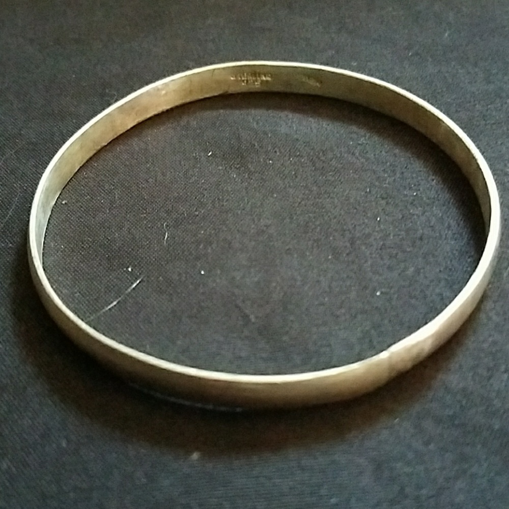 VTG Mexican Taxco Sterling Silver Bangle Bracelet