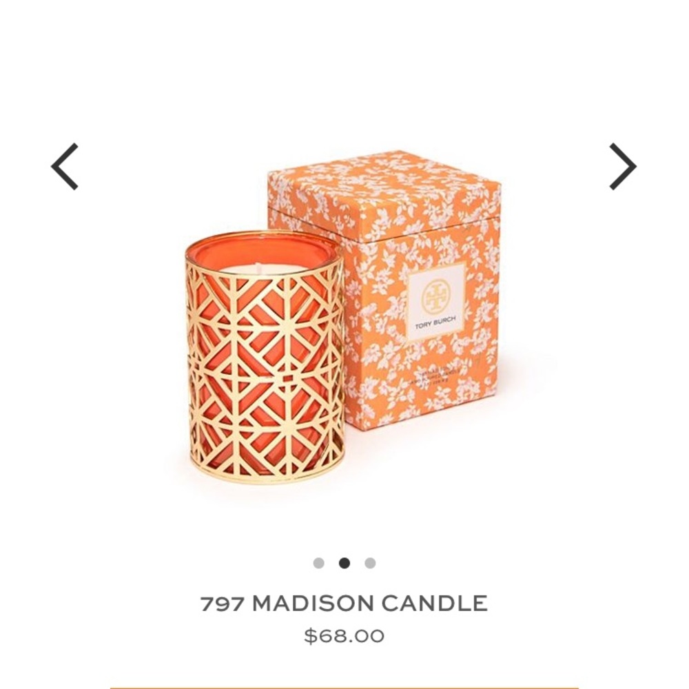 ONLY 2 LEFT Tory Burch Madison Candle