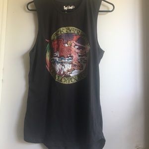 Cotton On Tops - Graphic Muscle Tee Cotton On Tops - Graphic Muscle Tee