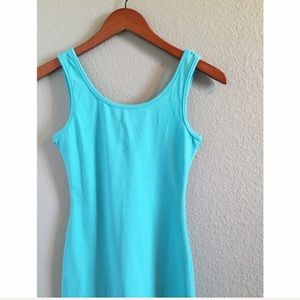 ▫️Sleeveless Solid Cotton BodyCon Dress▫️