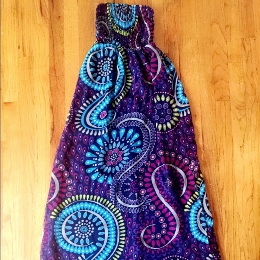 💜 Purple Old Navy summer maxi dress 💜