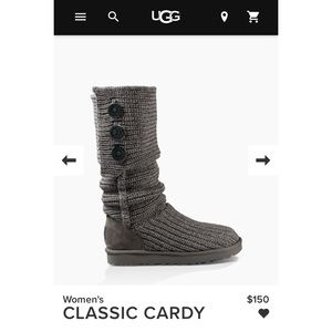 Classic Knit Ugg Boots