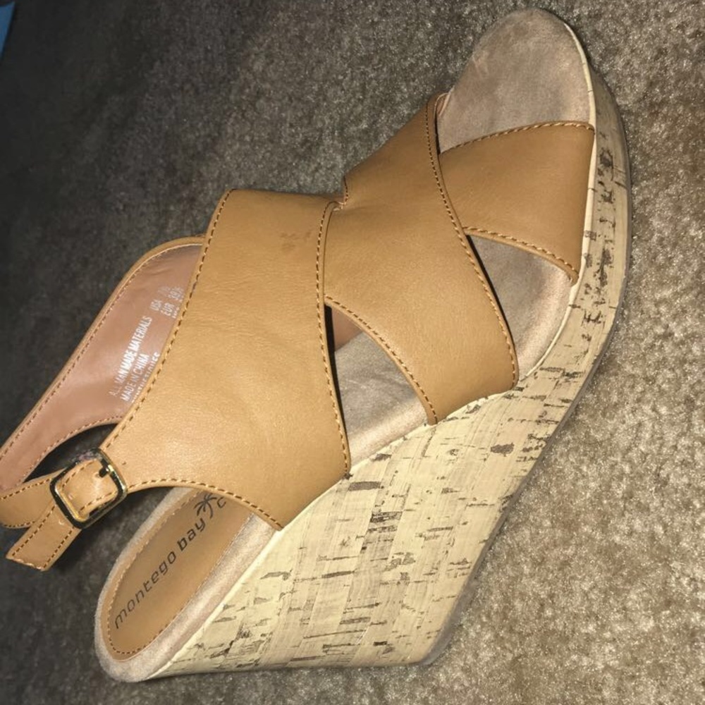 tan wedges