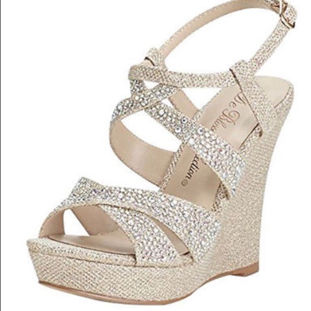De Blossom Collection Silver Wedges new