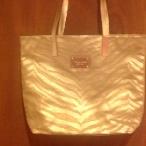 Michael Kors canvas tote