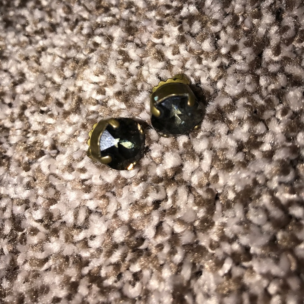 Navy sorreli earrings