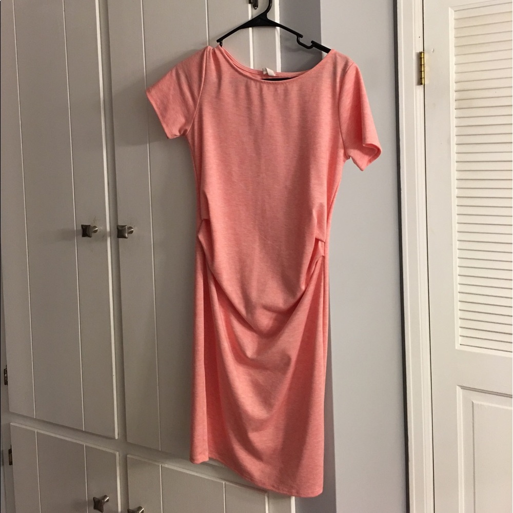 Pinkblush coral/pink maternity dress