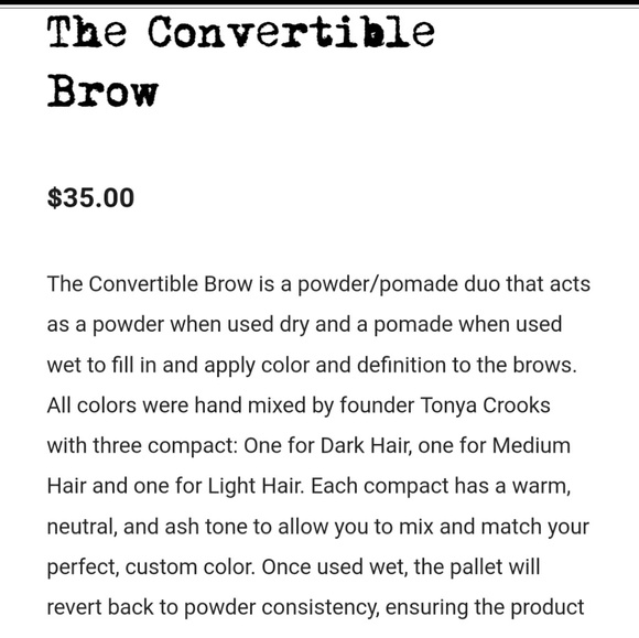 New! BrowGal Bundle! Convertible Brow 02 - Picture 7 of 8
