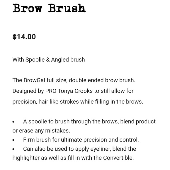 New! BrowGal Bundle! Convertible Brow 02 - Picture 8 of 8