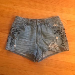 High waist shorts