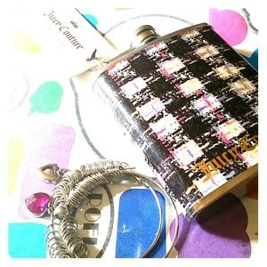 Juicy Couture 7 oz Stainless Steal Flask and More!