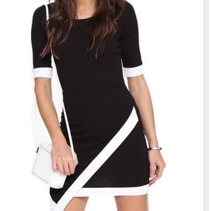 Lulus asymmetrical cocktail dress