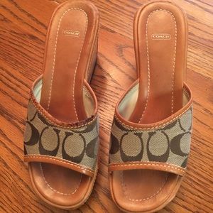 Coach Signature Wedges