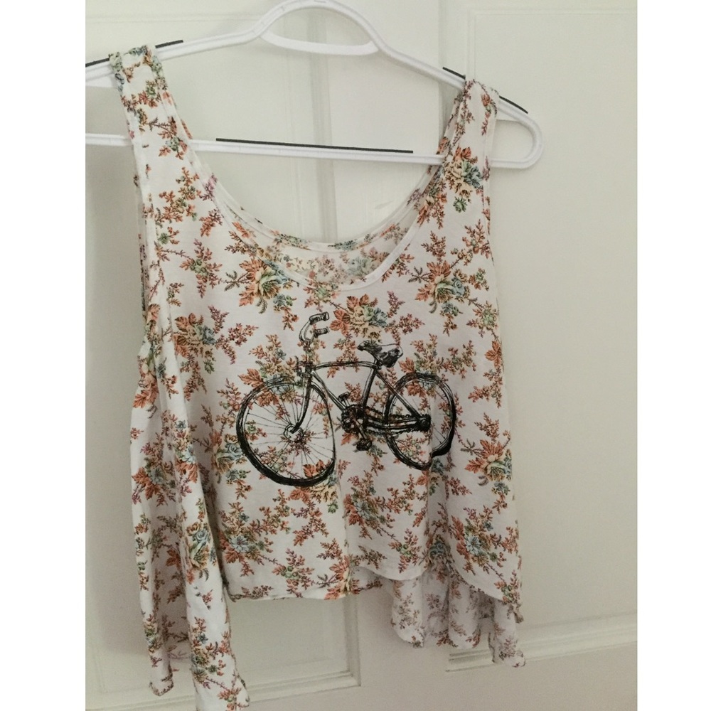 Urban outfitters floral print tank top size small