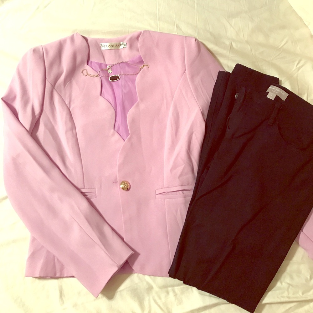 Lilac Summer Work Blazer