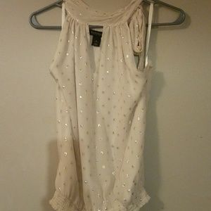 Strapless necktie shirt