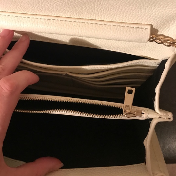 White clutch/shoulder purse - Picture 6 of 7