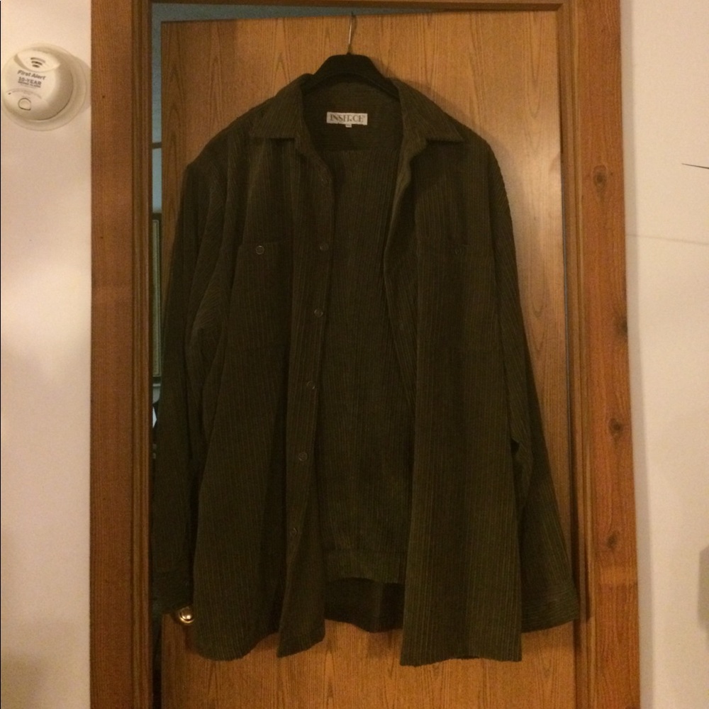 Corduroy suit