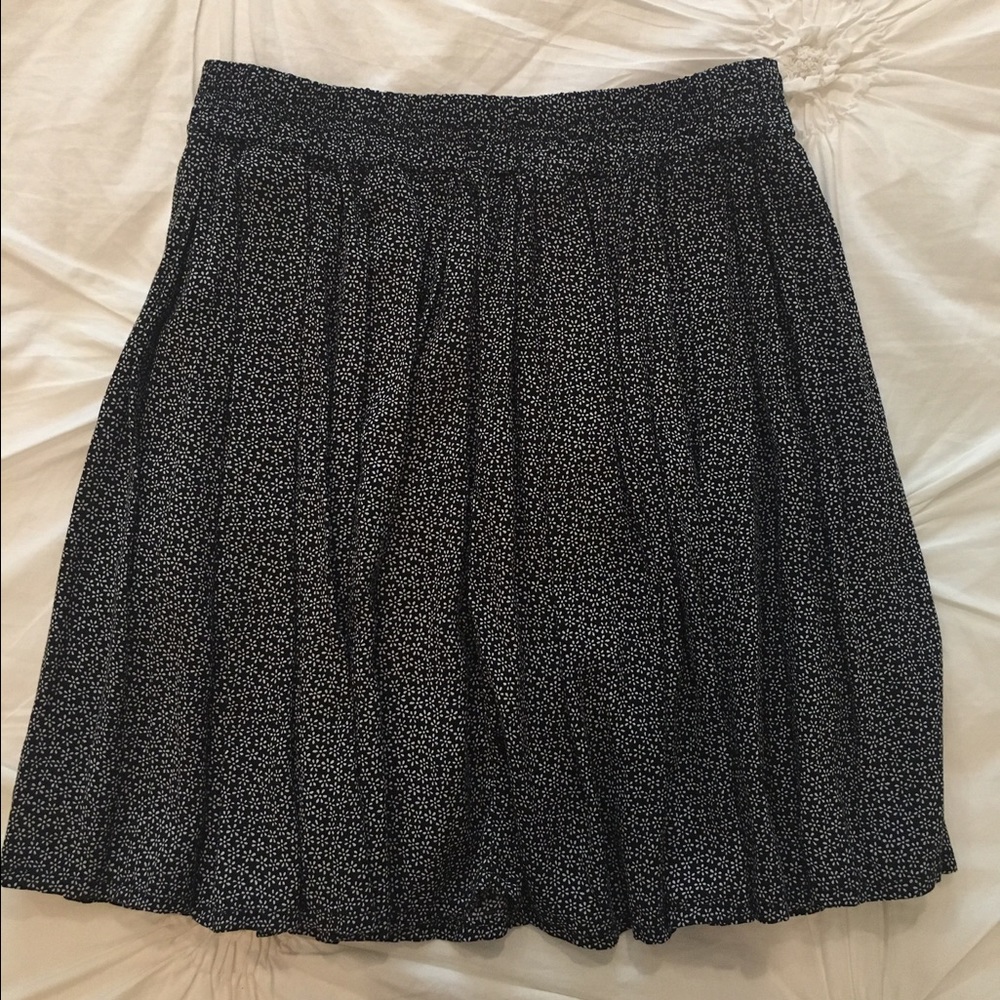 Brandy Melville Navy w/ Little Flowers Skirt
