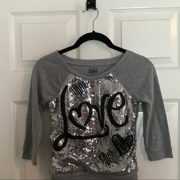 Justice Other - Sequined shirt from Justice