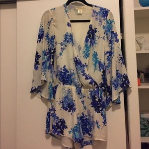 Floral romper from Bloomingdales