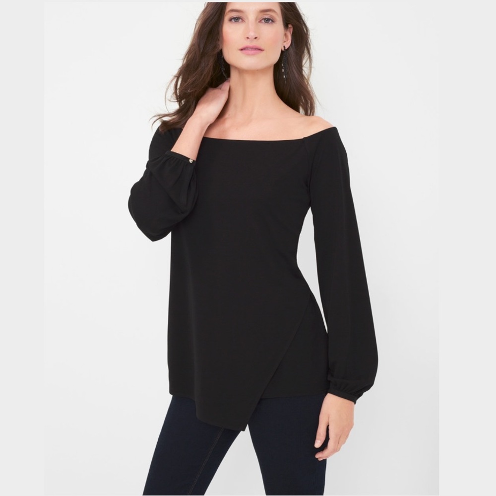 White House Black Market off the shoulder top