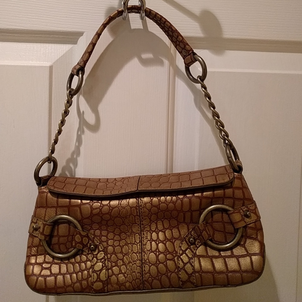 NWOT Leather Adrienne Vittadini Handbag