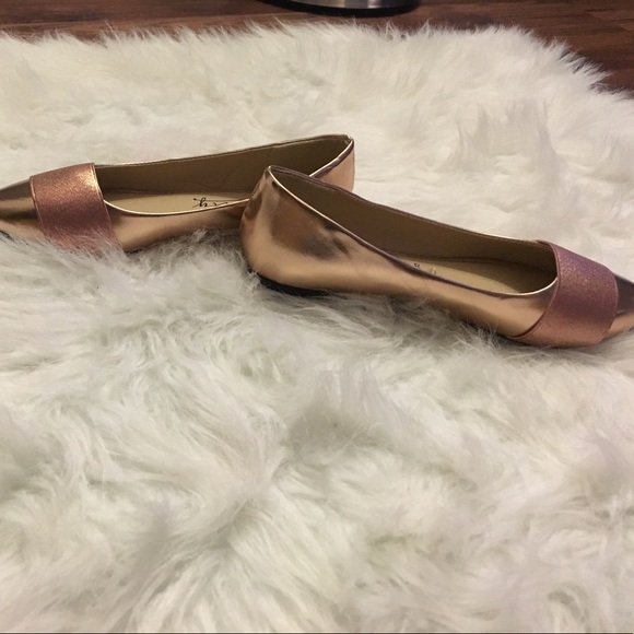 Rose Gold Flats Brand New - Picture 3 of 5